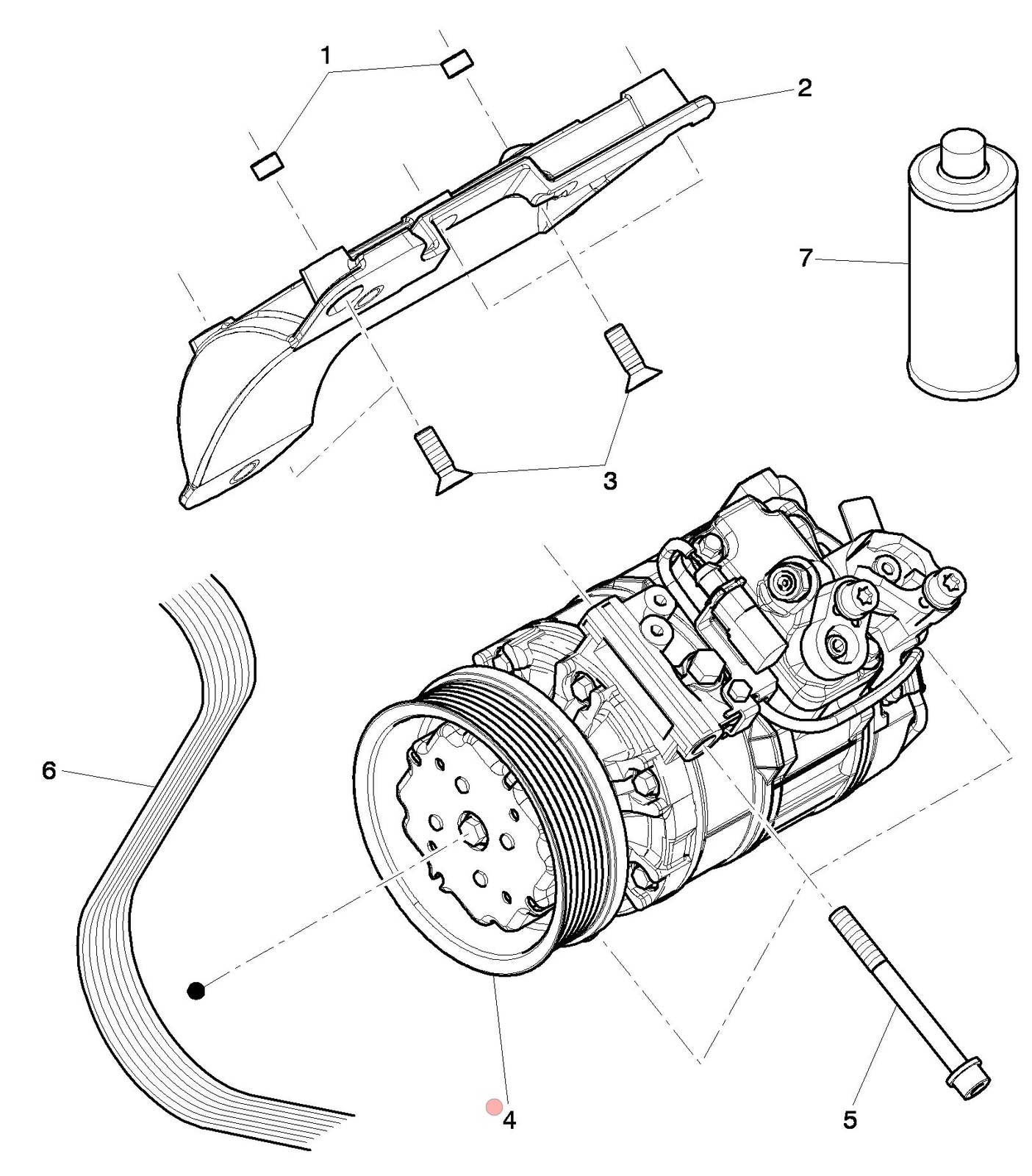 04-19 BENTLEY CONTINENTAL FLYING SPUR GTC GT AC AIR CONDITIONING COMPRESSOR OEM