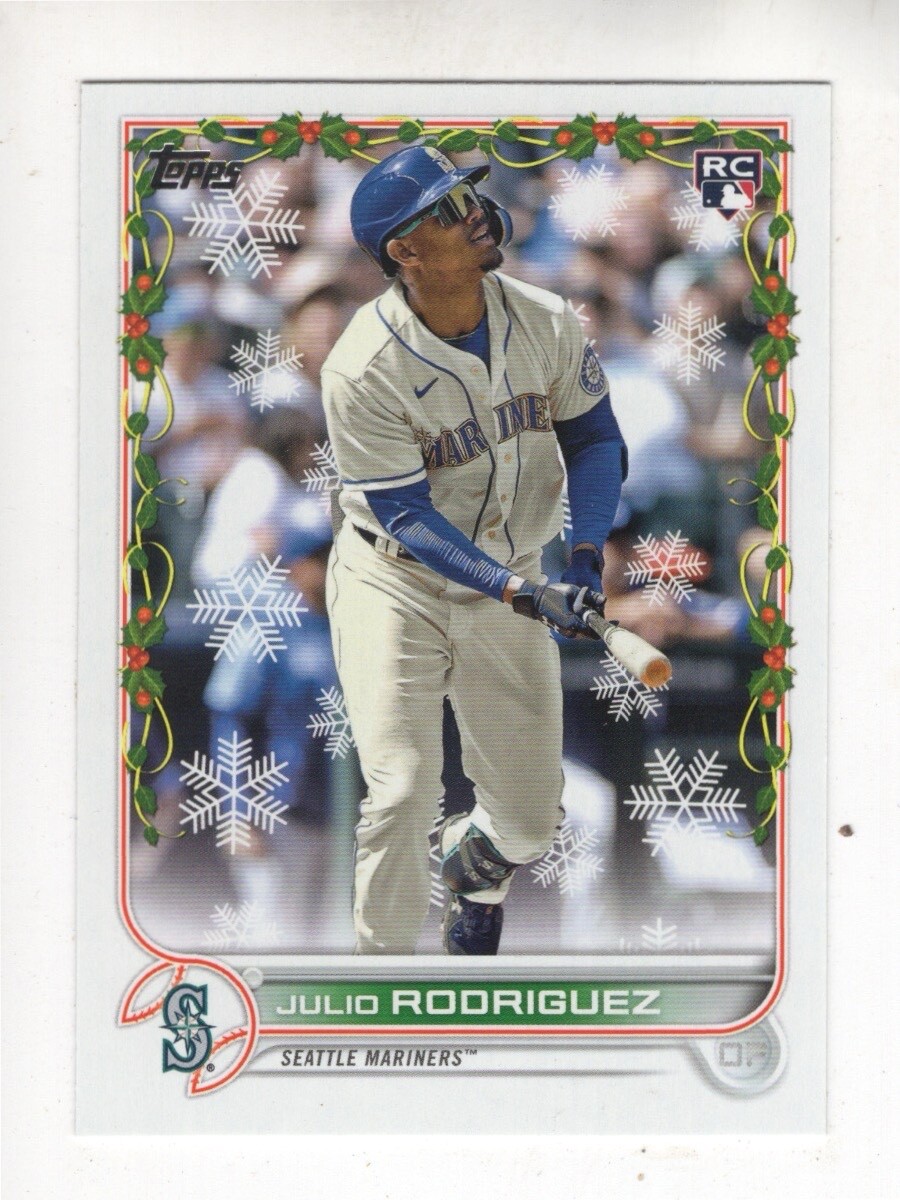2022 Topps Holiday Julio Rodriguez #HW44 Rookie RC