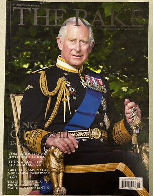 The Rake Magazine issue 87 April 2023 featuring King Charles III