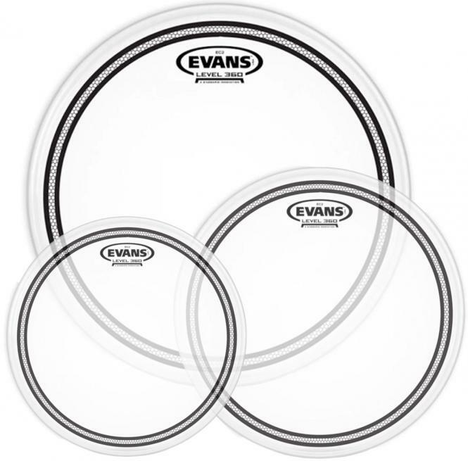 Evans EC2SCLR-R 10-12-16 Прозрачный Том Пэк - Рок