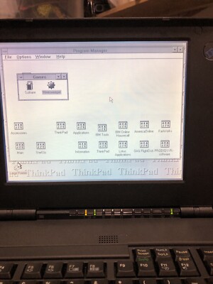 Vintage IBM ThinkPad 360 Laptop (Type 2620 BIOS) | eBay