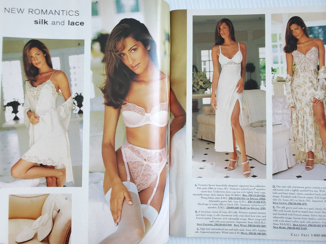 1997 SPRING Preview Victoria's Secret Catalog YASMEEN GHAURI