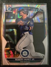 2023 Bowman Chrome Robert Perez Jr Lava Refractor 1st Prospect #D /399