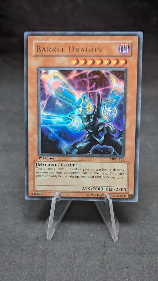 Barrel Dragon MRD-126 - Yugioh TCG Metal Raiders - 1st Ed Asian