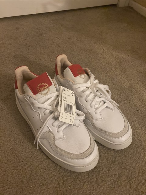 Size 7.5 - adidas Supercourt White 