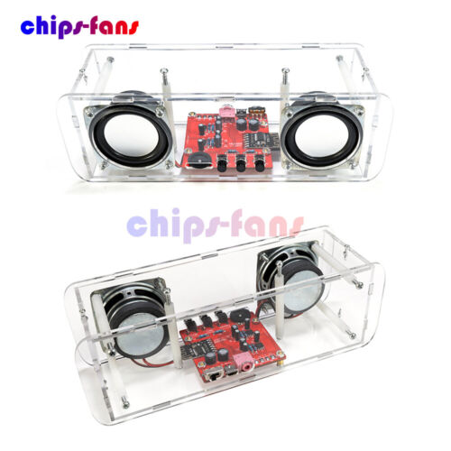 DIY Bluetooth Speaker Kit Soldering Project USB Mini Home Stereo Sound Amplifier - Picture 1 of 14