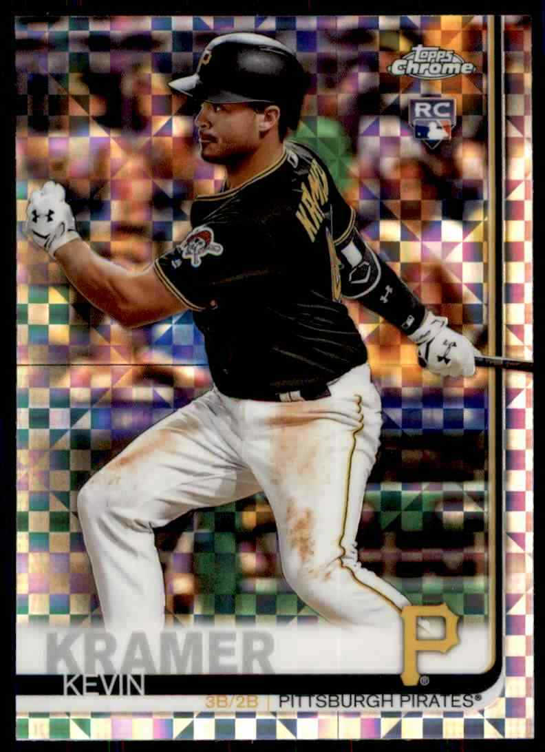 2019 Topps Chrome X-Fractor RC Kevin Kramer Pittsburgh Pirates #88