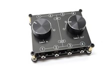 4 Input 4 Output 3.5mm Audio Switch Box for Home Audio