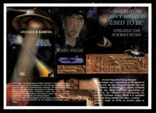 Antigua 2002 - Literature Space - Souvenir Stamp Sheet - Scott #2632 - MNH