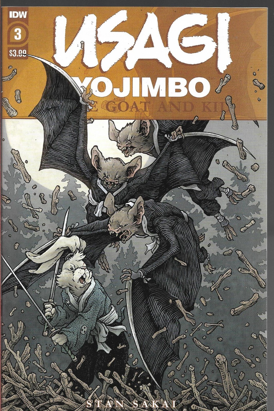 USAGI YOJIMBO - LONE GOAT AND KID (2022) #3 - New Bagged (S)