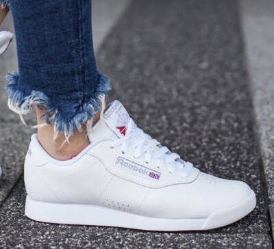 Reebok Princess Women's Sneaker Athletic Shoe White Lifestyle