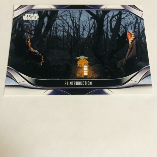 2021 Topps Star Wars Mandalorian S1&2 UK Base #125 Reintroduction - Picture 1 of 2