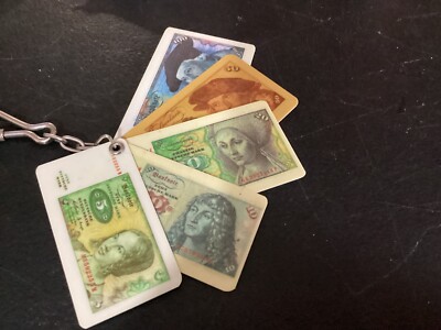 German Bill Money Plastic Souvenir Key Chain | eBay