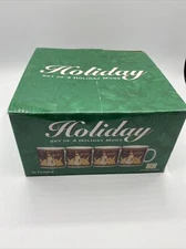 Certified International Susan Winget Set of 4 Holiday Mugs Cups Snowmen NEW