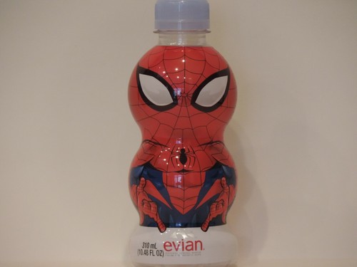 Evian Spider-man Water Bottle (WAS $5.99) | eBay
