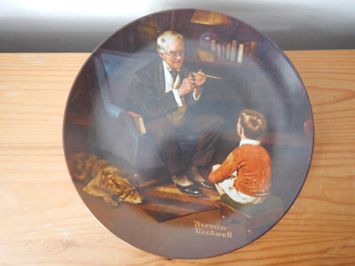 Sammelteller ''The Rockwell Society of America'' by Norman Rockwell ''The Tycoon''