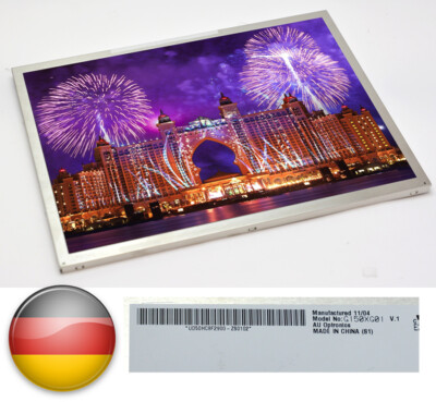 AUO AU OPTRONICS 15'' 38cm DISPLAY LCD MONITORPANEL G150XG01 V1 G150XG01V1 #V526