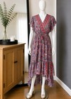Robe Bohème Soie Longue Été Imprimée Neuf – Taille 38