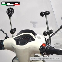 Biondi Windschutzscheibenhalterungen FüR Vespa Sprint 50 125 150 2017 2018 2019