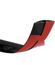 10Ft Floor Cable Cover Protector 3 Channels Outdoor Cord Hider Wire Organizer