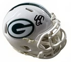 Matthew Golden signed (Green Bay Packers) mini football helmet BECKETT BT56178