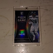 Panini 2024 Totally Certified Piece of the Game Zach Charbonnet Seahawks POTG-Z…