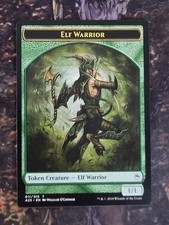 MTG Card: Elf Warrior Token (011) (Masters 25)