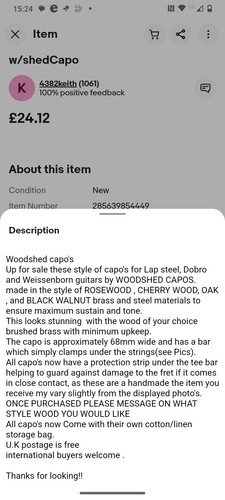 Lapsteel Capo - Bild 10 von 12