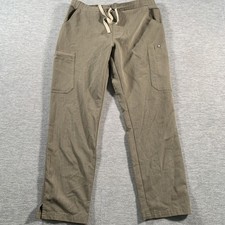 FIGS Technical Collection Pants Womens Medium Scrub Cargo Pockets Stretch
