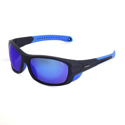 SINNER DENALI Herren/Damen Sonnenbrille MATT DUNKELBLAU/RAUCHBLAU ÖL KAT.3