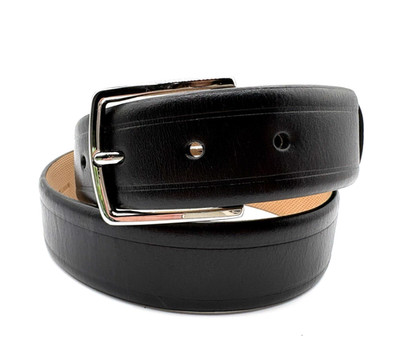 Cole Haan Men's Leather Belt Black 32 Stretch Office Dad Golf