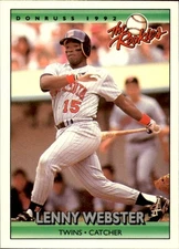 1992 Donruss The Rookies - Lenny Webster #124