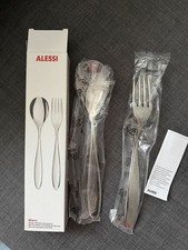 Alessi - Mami - Set Serving Spoon And Fork Stainless Steel Design