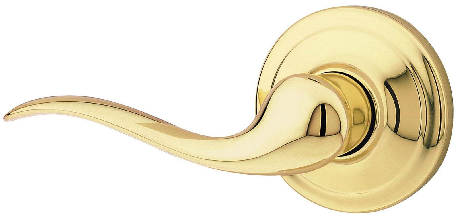 Kwikset Tustin Single Cylinder Right Handed Brass Lever 966TNLRH.UNIV