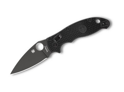 Spyderco Messer Manix 2 Lightweight All Black Taschenmesser Ball Bearing Lock