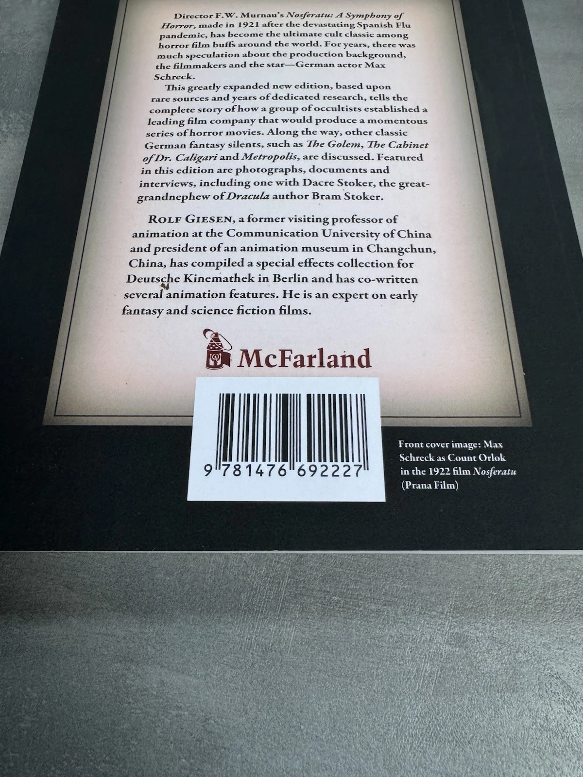 The Nosferatu Story: The Seminal Horror Film Second Edition Rolf Giesen 8