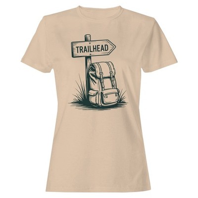 Trailhead Adventure Illustration Women's T-shirt