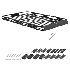 Folding Roof Cargo Basket 200LBS Fit SUV Truck Universal Roof Rack