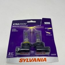 SYLVANIA 9006 XtraVision Halogen Headlight Bulbs 2-Pack Clear