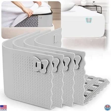 Haldane Heavy Duty Bed Sheet Holders - 4 Pack Corner Clips for All Mattresses