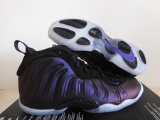 Nike Little Posite One Foamposite Gs Black "Eggplant" Kids  FJ1258-001 