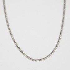 Collana in oro bianco 18 kt catenina/18kt gold necklace L.230