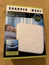 Sharper Image Sound Soother sleep sound white noise machine for relaxation