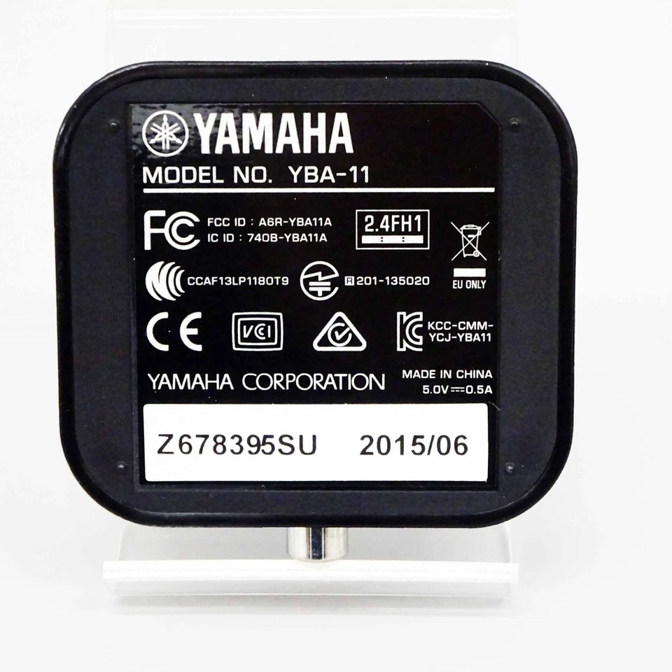 YAMAHA YBA-11 Bluetooth Audio Receiver Wireless Adapter Japan Used - Image 3 of 4