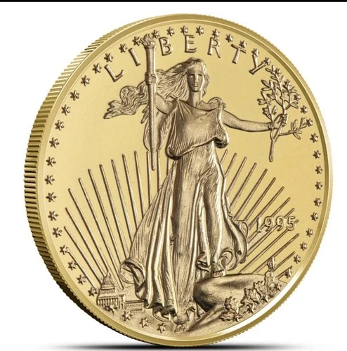 1995 American Gold Eagle 1/10 oz — photo from another recent sale