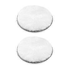 5" Tampon à polir en laine Crochet roue polissage 2 Pcs