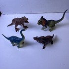 Schleich (Clone) Dinosaur Figurine Lot Of 4 Retired Figures