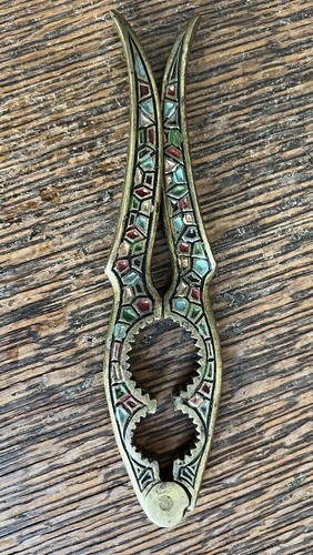 Vintage Brass Designer Shell Cracker Made in Israel - Picture 9 of 11