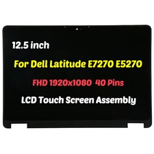 New For Dell Latitude E7270 YRHD9 0YRHD9 LCD Touch Screen Digitizer Assembly FHD