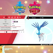 Shiny Xerneas ✨Event American Descartes ✨ Pokemon Sword & Shield ✨ UNTOUCHED